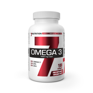 7Nutrition Omega 3 1000mg 100caps / Kalamaksaõli Omega 3