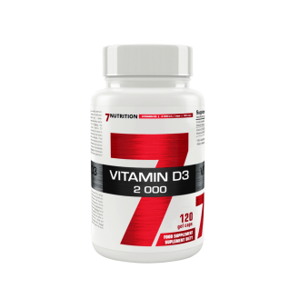 7Nutrition Vitamin D3 4000iu 120 gelcaps / Vitamiin D3