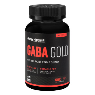 Body Attack GABA Gold 80 Caps