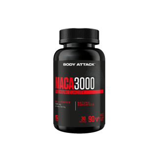 Body Attack Maca 3000 90caps / Maca juur