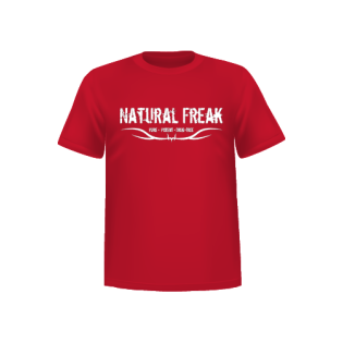T-Shirt Natural Freak Red