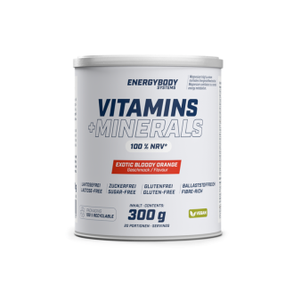 Energy Body Vitamins + Minerals 300g / Vitamiinid ja mineraalid