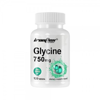 IronFlex Glycine 750mg 120tabs / Glütsiin