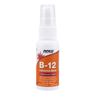 Now Foods Vitamin B-12 Liposomal Spray 59ml / Vitamiin B-12