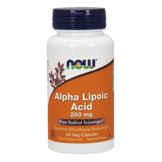 NOW Alpha Lipoic Acid 250mg 60 vcaps / Alfa-Lipoehape