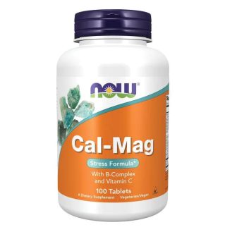 NOW Foods Cal-Mag 100tabs / Kaltsium - Magneesium