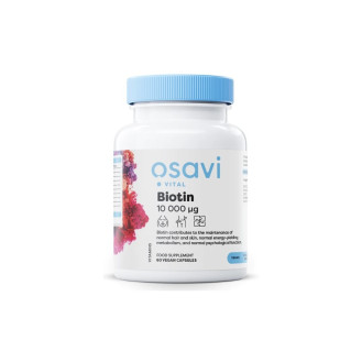 Osavi Biotin 10000 μg 120vcaps / Biotiini (vitamiin B7)