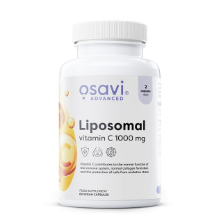 OSAVI Liposomal Vitamin C 1000mg 60vcaps / C-vitamiini liposomaalne