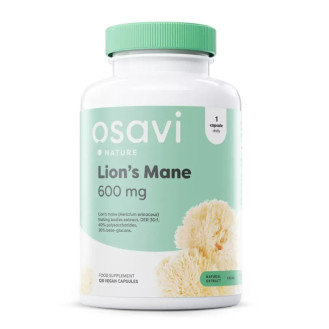 OSAVI Lion`s Mane 600mg 120vcaps / Lõvilakk