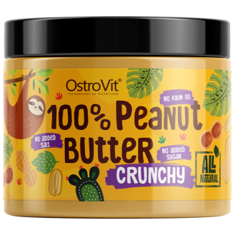 Ostrovit Peanut Butter 100% (crunchy) 500g / Maapähklivõi