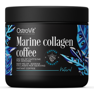 OstroVit Coffee with Marine Collagen 150g (natural) / Merekollageeni kohv