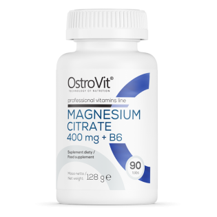 OstroVit Magnesium Citrate 400 mg + B6 90tabs / Magneesium
