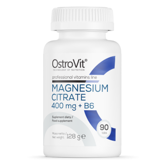 OstroVit Magnesium Citrate 400 mg + B6 90tabs / Magneesium
