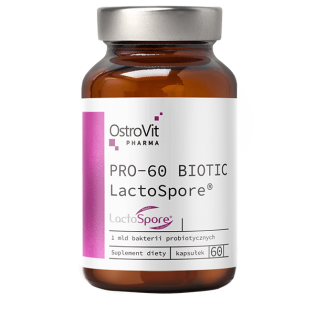 OstroVit Pharma PRO-60 BIOTIC LactoSpore® 60caps / Probiootikumid