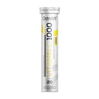 OstroVit Vitamin C 1000 20tabs (lemon) / Lahustuvad C vitamiini tabletid