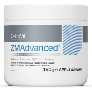 OstroVit ZMAdvanced 160g (apple-pear) / Magneesium, tsink, ashwagandha, vitamiin B6, melatoniin