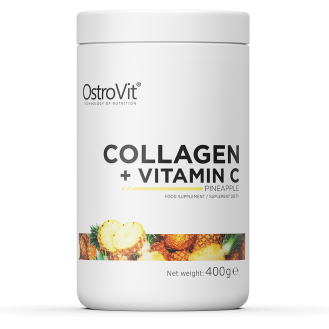 OstroVit Collagen + Vitamin C 400g / Kollageen + Vitamiin C (maitsega)