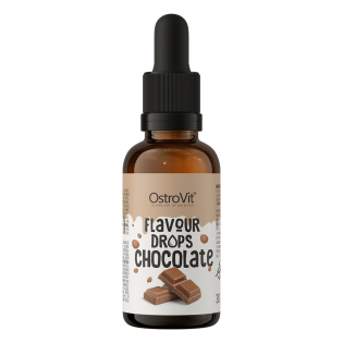 OstroVit Flavour Drops 30ml chocolate / Šokolaadi maitsetilgad