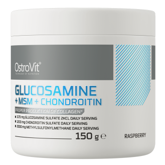OstroVit Glucosamine + MSM + Chondroitin 150g (raspberry) / Liigestele