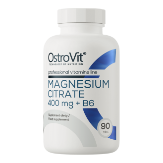 OstroVit Magnesium Citrate 400 mg + B6 90tabs / Magneesium