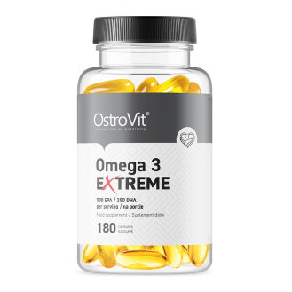 OstroVit Omega 3 Extreme 180caps / Kalamaksaõli