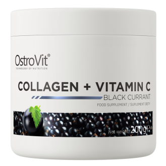 OstroVit Collagen + Vitamin C 200g / Kollageen + Vitamiin C (maitsega)