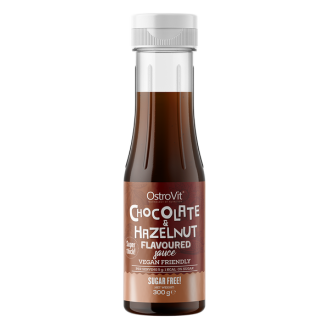 OstroVit Chocolate & Hazelnut Flavoured Sauce 350g / Kalorivabasiirup