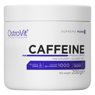 OstroVit Caffeine 200g (ilma maitseta) / Kofeiin
