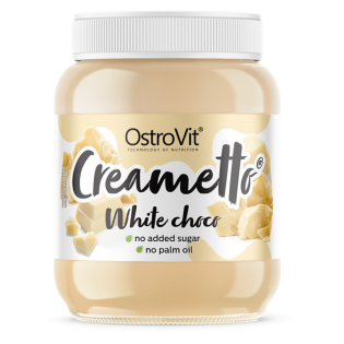 OstroVit Creametto 350g White choco / Valge šokolaadikreem