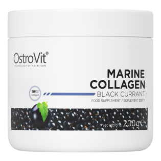 OstroVit Marine Collagen 200g (blackcurrant) / Merekollageen