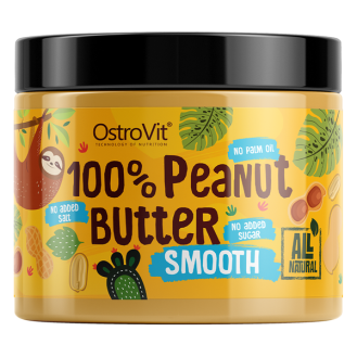 Ostrovit Peanut Butter 100% (smooth) 500g / Maapähklivõi