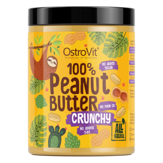 Ostrovit Peanut Butter 100% (crunchy) 1000g / Maapähklivõi