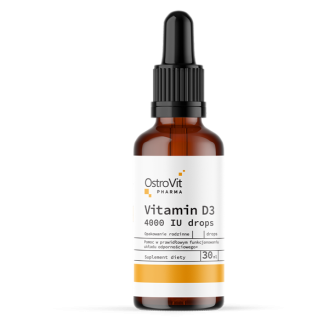 Ostrovit Vitamin D3 4000IU drops 30ml / Vitamiin D3 tilgad
