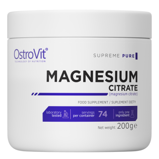 Magnesium Citrate 200g - 74serv / Magneesium