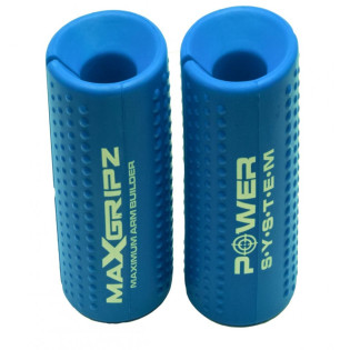 Power System Barbell Grip Adapters Max Gripz BLUE XL / Kangi käepidemed