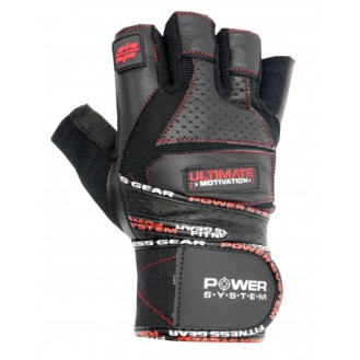 Power System Gloves Ultimate Motivation RED / Randmetoega kindad