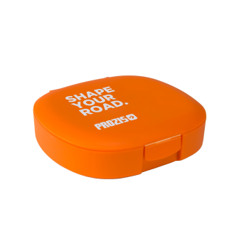 Push Your Limits Pillbox (orange)