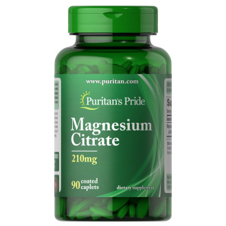 Puritan's Pride Magnesium Citrate 210mg 90caps / Magneesium
