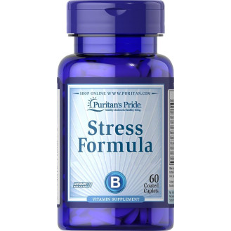 Puritan's Pride Stress Formula 60caps / Vitamiin C, E ja B kompleks