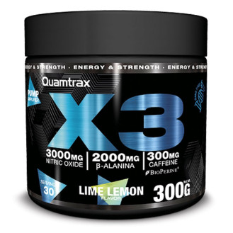 Quamtrax X3 300g / Treeningeelne booster