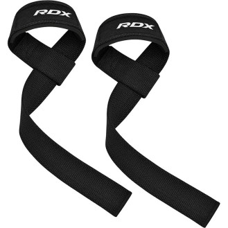 RDX W1 (black) Sweat Wicking Gym Straps / Tõsterihmad