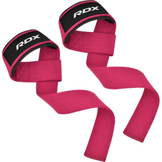 RDX W1(pink) Sweat Wicking Gym Straps / Tõsterihmad