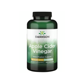 Swanson Apple Cider Vinegar 625mg 180caps / Õunasiidri äädikas