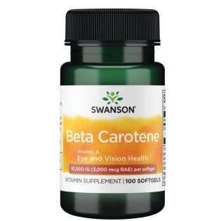 Swanson Beta Carotene 10000iu 100sgels / Beetakaroteen