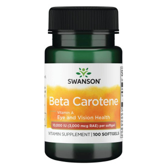 Swanson Beta Carotene 10000iu 100sgels / Beetakaroteen