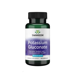 Swanson Potassium Gluconate 100caps / Kaalium