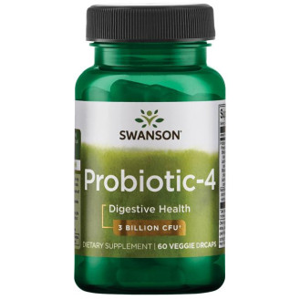 Swanson Probiotic-4 60vcaps / Probiootikumid 