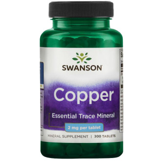 Swanson Cooper 2mg 300tabs / Vask 