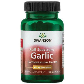 Swanson Full Spectrum Garlic (Cloves) 60caps / Küüslauk 
