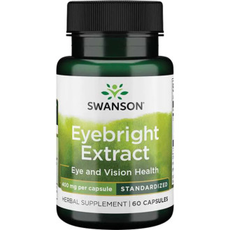 Swanson Eyebright Extract 400mg 60caps / Silmadele